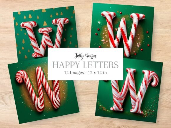 Bringing Holiday Cheer to Life with the Christmas Decorative Alphabet Letter W