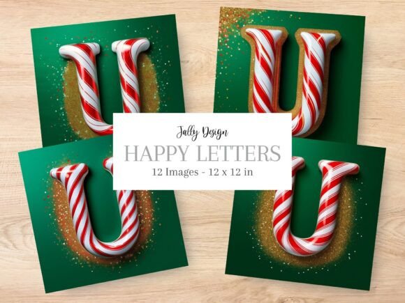 Choosing the Right Festive Typography: A Deep Dive into Christmas Decorative Alphabet, Letter U