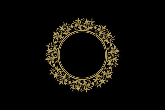 Decorative Ornament Frame for Design and Decorative Ornament Frame for Design Template