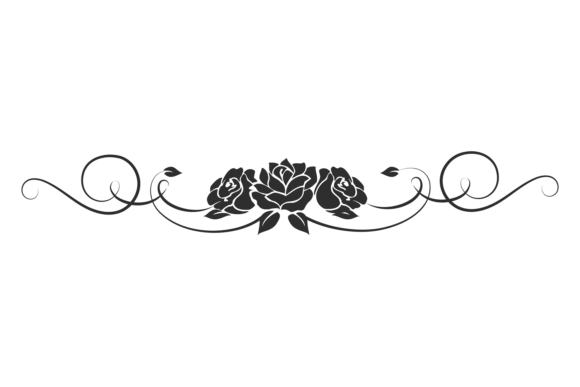 Elegant Retro Floral Headers for Timeless Design