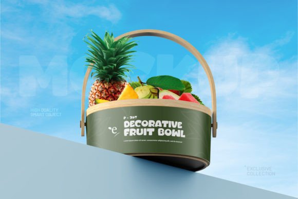 Elevating Tableware Presentations with the PSD Decorative Fruit Bowl