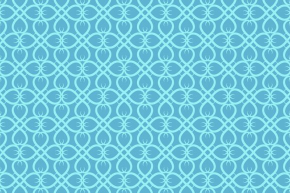 Elevating Visual Identity with a Blue White Decorative Pattern Background