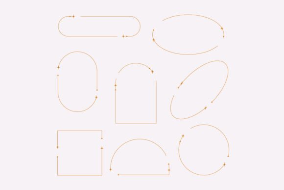 Elevating Visual Stories with Modern Decorative Border Creative Design
