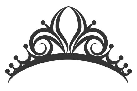 Elevating Wedding Invitations with Decorative Tiara Drawing Design Elements