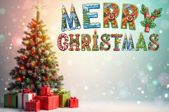 Evaluating Christmas Decorative Alphabets and Numbers for Seasonal Design Projects