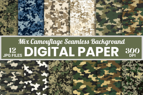 Evaluating Decorative Camo Backgrounds for Modern Craft Projects