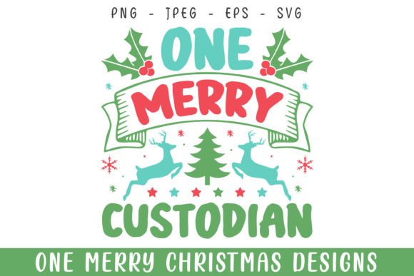Evaluating One Merry Custodian Christmas Decorative Designs for Holiday Projects