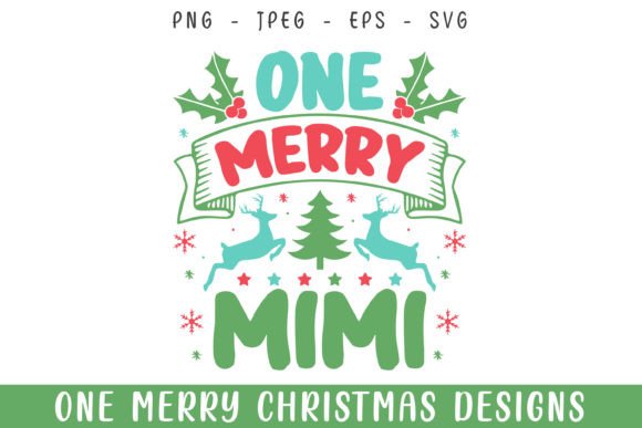 Evaluating the One Merry Mimi Christmas Decorative SVG for Holiday Crafting Projects
