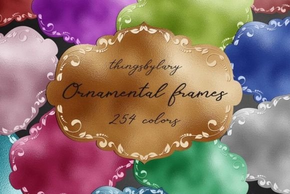 Evaluating the Ornamental Decorative Foil Frame PNG Collection for Professional Print Design