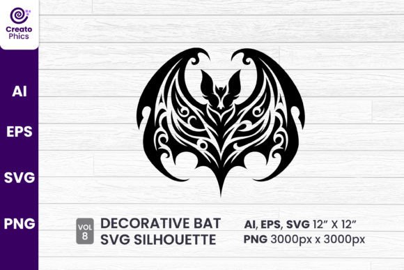 Evaluating the Versatility of Decorative Bat Silhouette Sublimation 8 for Modern Creators