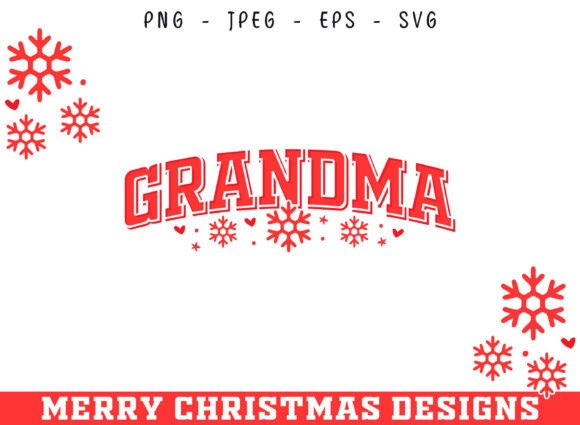 Grandma Christmas Decorative SVG Design Guide