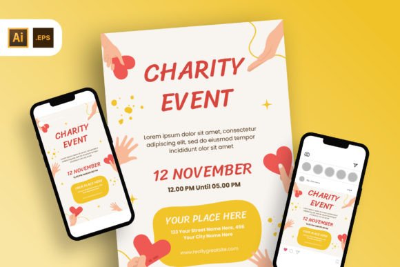 Maximizing Impact with a Decorative Charity Event Flyer Template