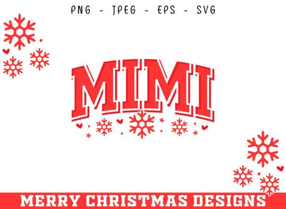 Mimi Christmas Decorative SVG Design Guide