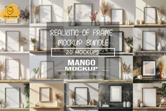 Set of Decorative Wooden Frames: A Versatile Choice for Creative Projects