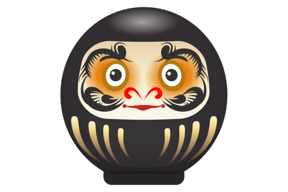 Unlocking Focus and Fortune: A Guide to the Black Daruma Doll with Golden Decorative Luck